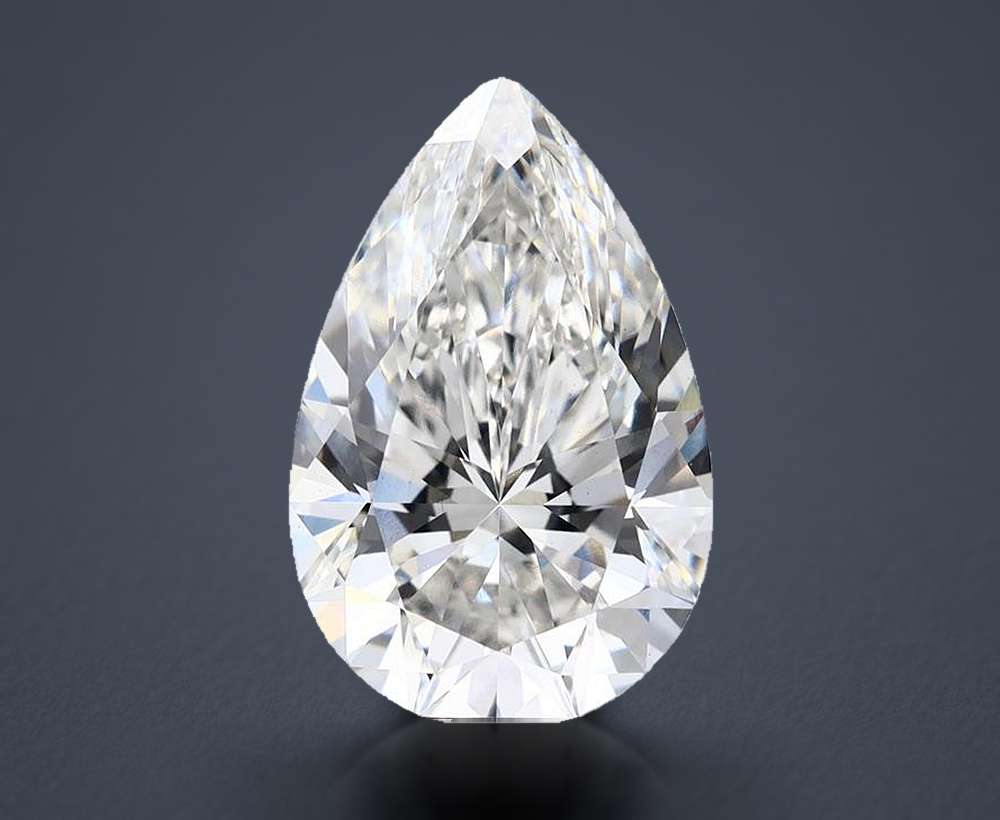 6.12 Carat Pear Lab Diamond