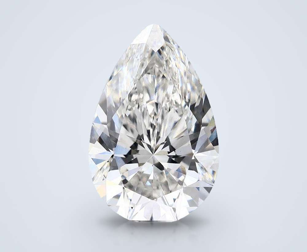 6.12 Carat Pear Lab Diamond