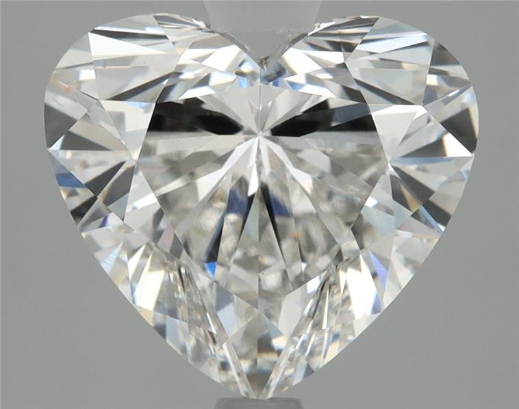 2.18ct G VS1 Rare Carat Ideal Cut Heart Lab Grown Diamond