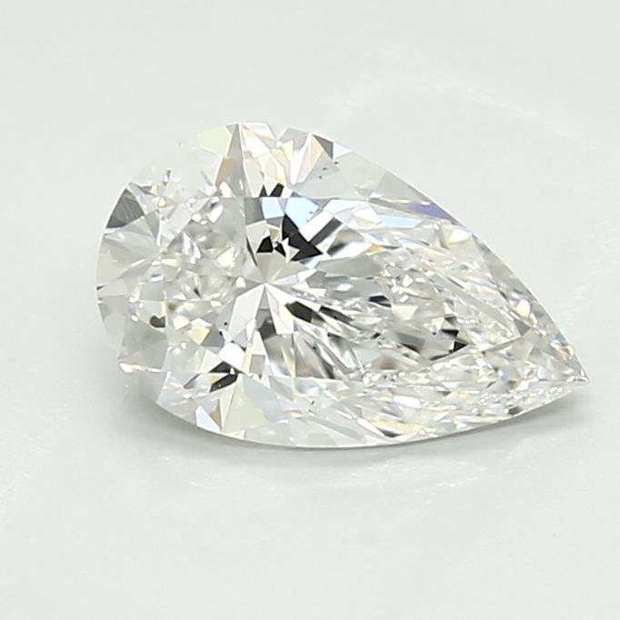 1.13ct E VS2 Rare Carat Ideal Cut Pear Lab Grown Diamond