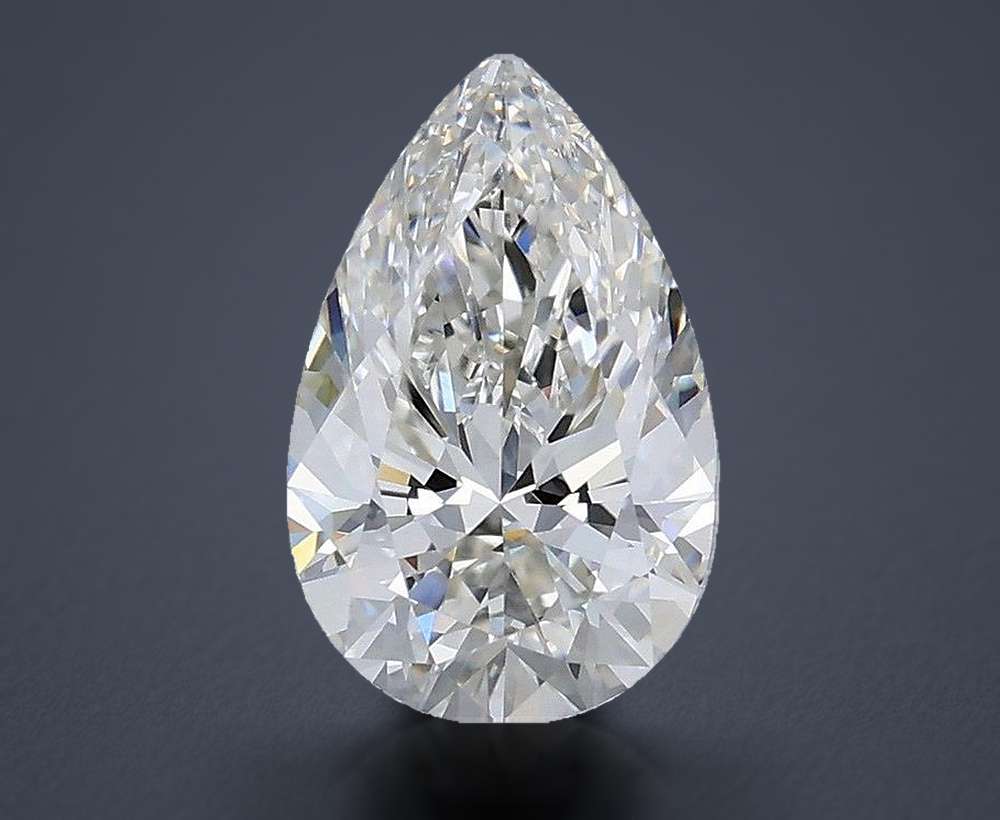 1.53 Carat Pear Lab Diamond