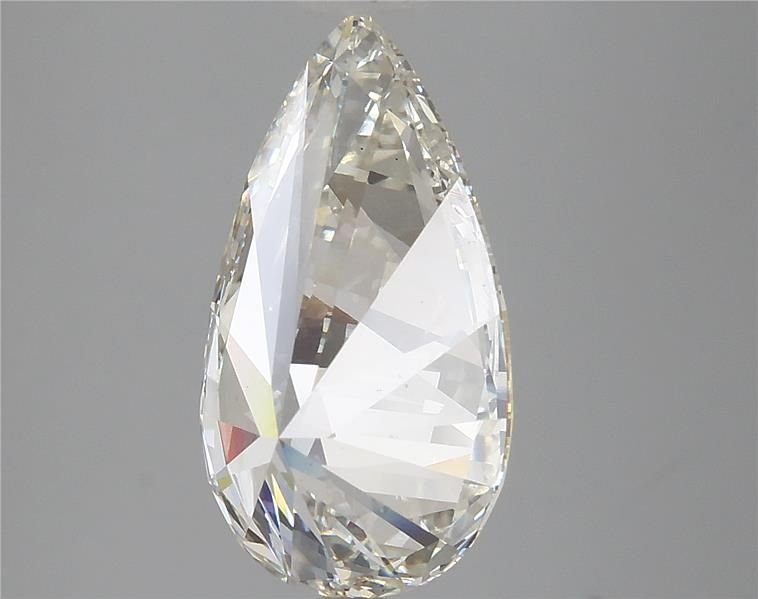 3.79ct I VS2 Rare Carat Ideal Cut Pear Lab Grown Diamond