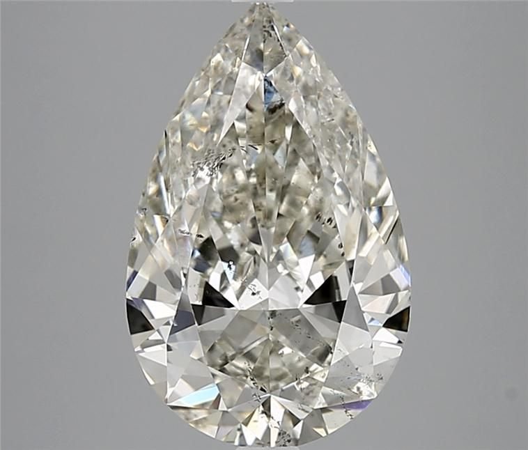 3.53ct K SI2 Excellent Cut Pear Diamond