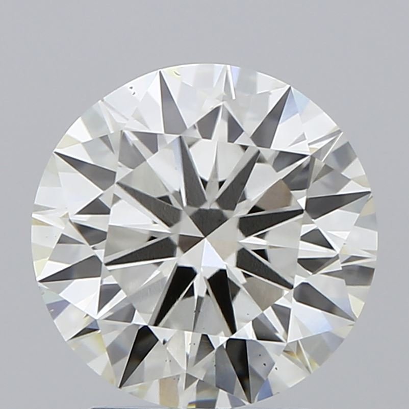 2.42ct J VS2 Excellent Cut Round Lab Grown Diamond