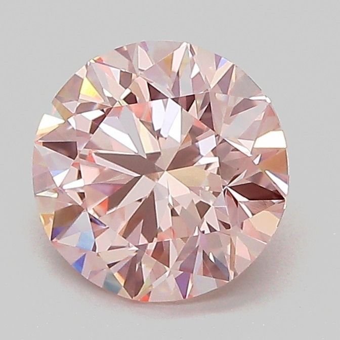1.50 Ct. Fancy Intense Pink Round Lab Diamond