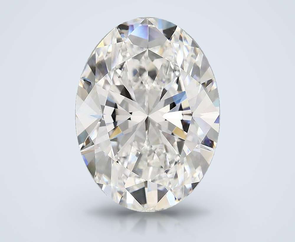 5.23 Carat Oval Lab Diamond