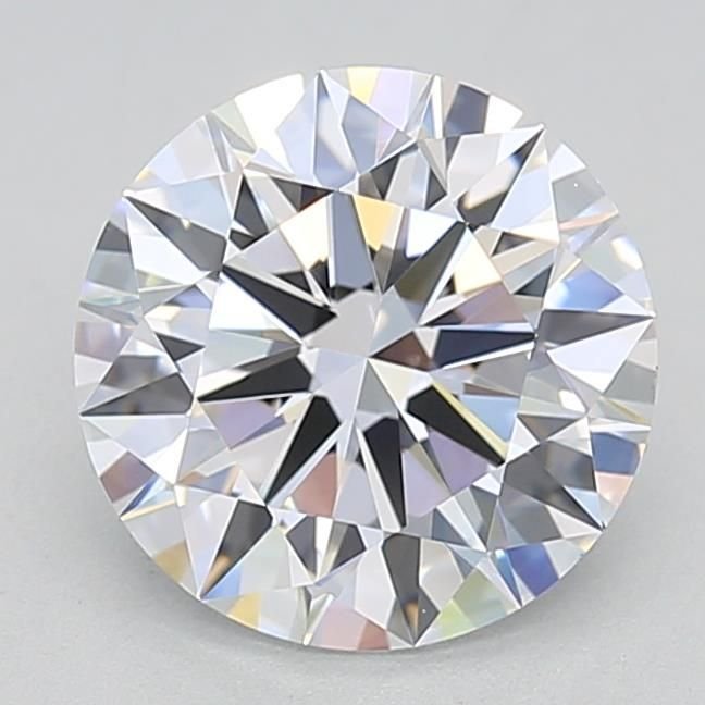2.37ct D VVS2 Rare Carat Ideal Cut Round Lab Grown Diamond