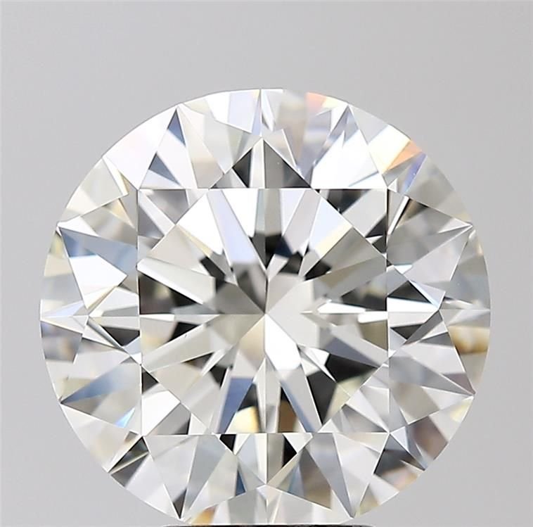 6.02ct J VS1 Rare Carat Ideal Cut Round Diamond