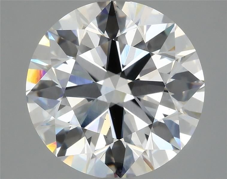 3.22ct H VS1 Rare Carat Ideal Cut Round Lab Grown Diamond