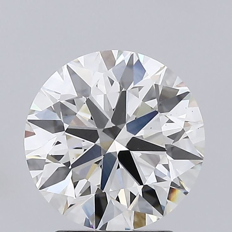 2.52ct H VS2 Excellent Cut Round Lab Grown Diamond