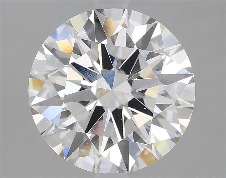 2.45ct H VVS1 Rare Carat Ideal Cut Round Lab Grown Diamond