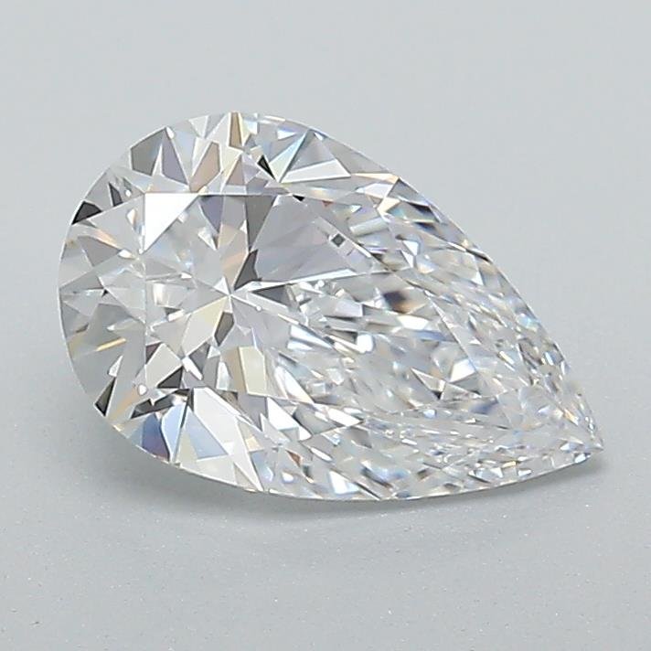 1.06ct D VVS2 Rare Carat Ideal Cut Pear Lab Grown Diamond