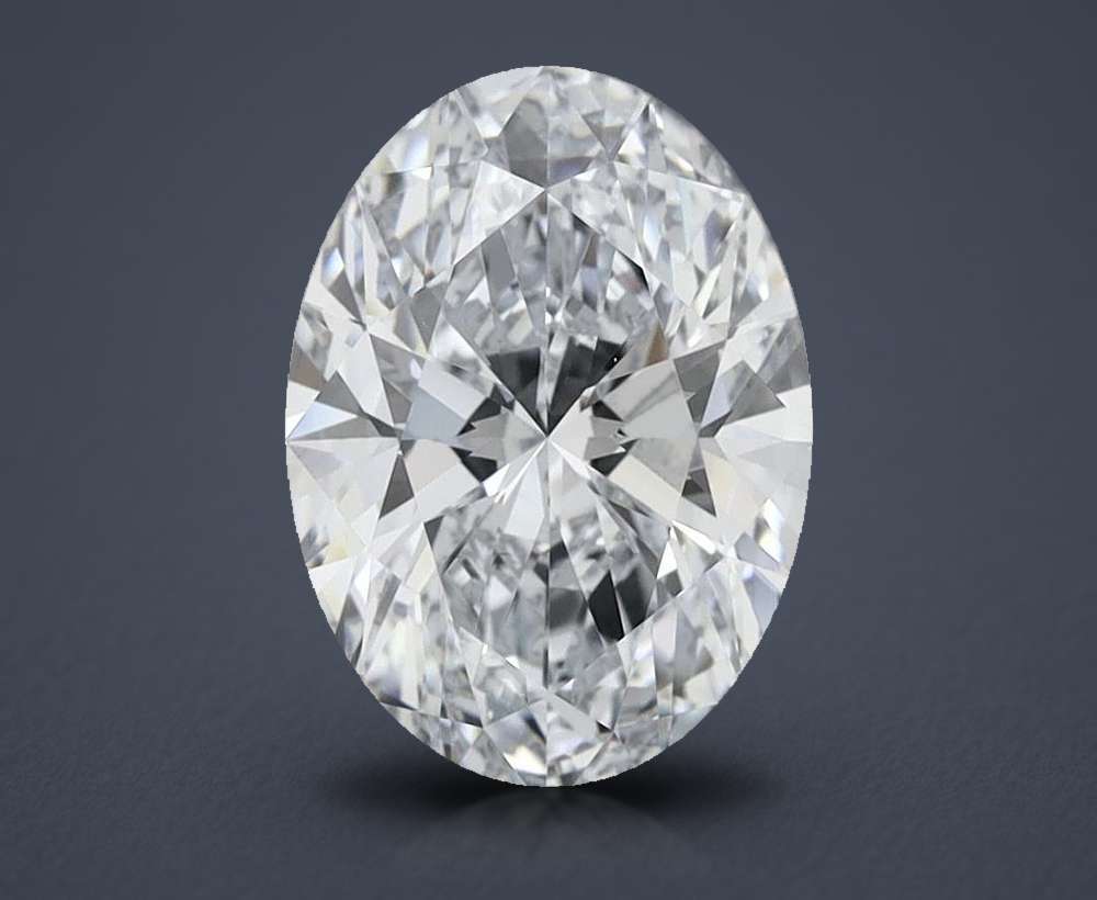 3.51 Carat Oval Lab Diamond