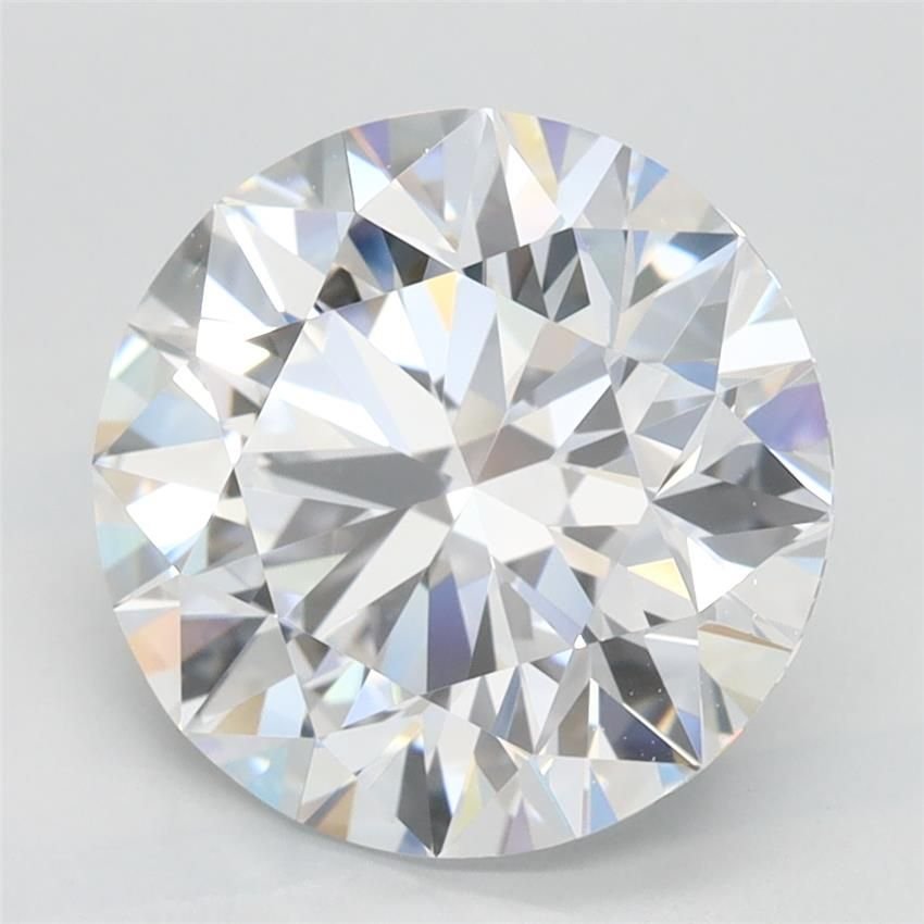 3.18ct D IF Rare Carat Ideal Cut Round Lab Grown Diamond