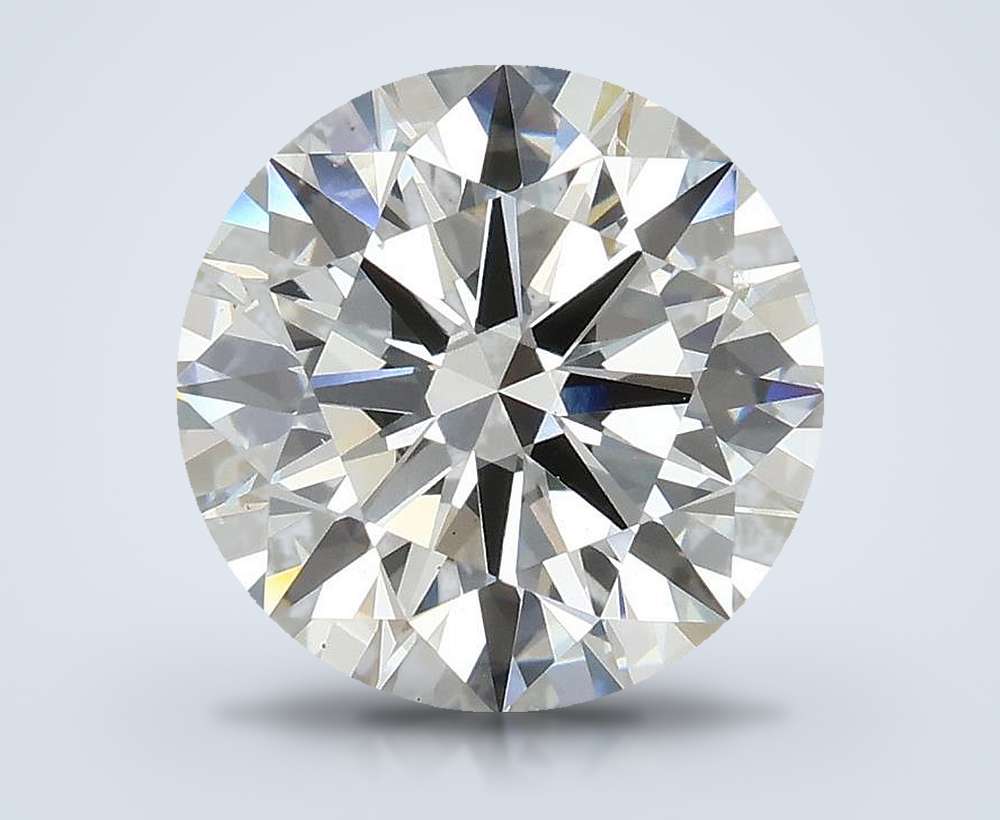 3.81 Carat Round Lab Diamond