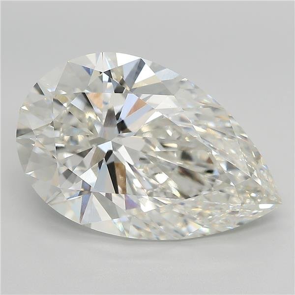 10.50ct G VS1 Rare Carat Ideal Cut Pear Lab Grown Diamond