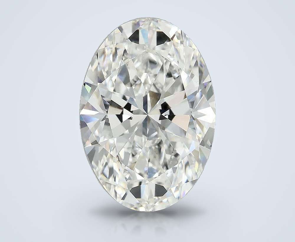8.12 Carat Oval Lab Diamond