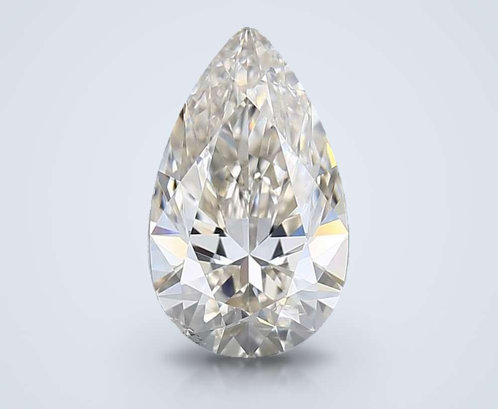 1.00 Carat Pear Natural Diamond