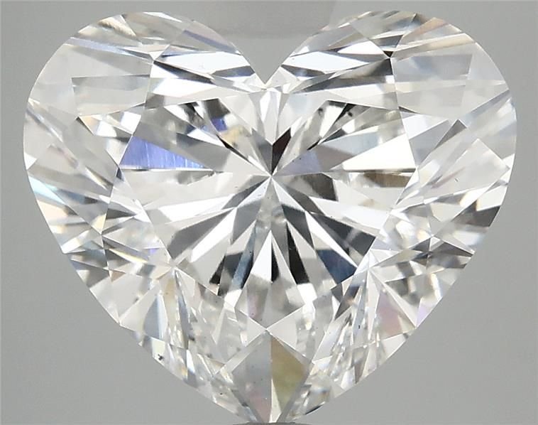 6.04ct E VS2 Rare Carat Ideal Cut Heart Lab Grown Diamond