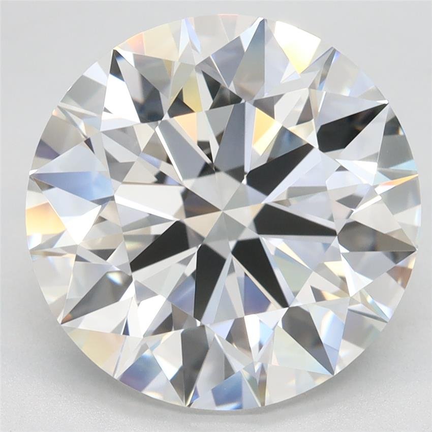 6.05ct E IF Rare Carat Ideal Cut Round Lab Grown Diamond