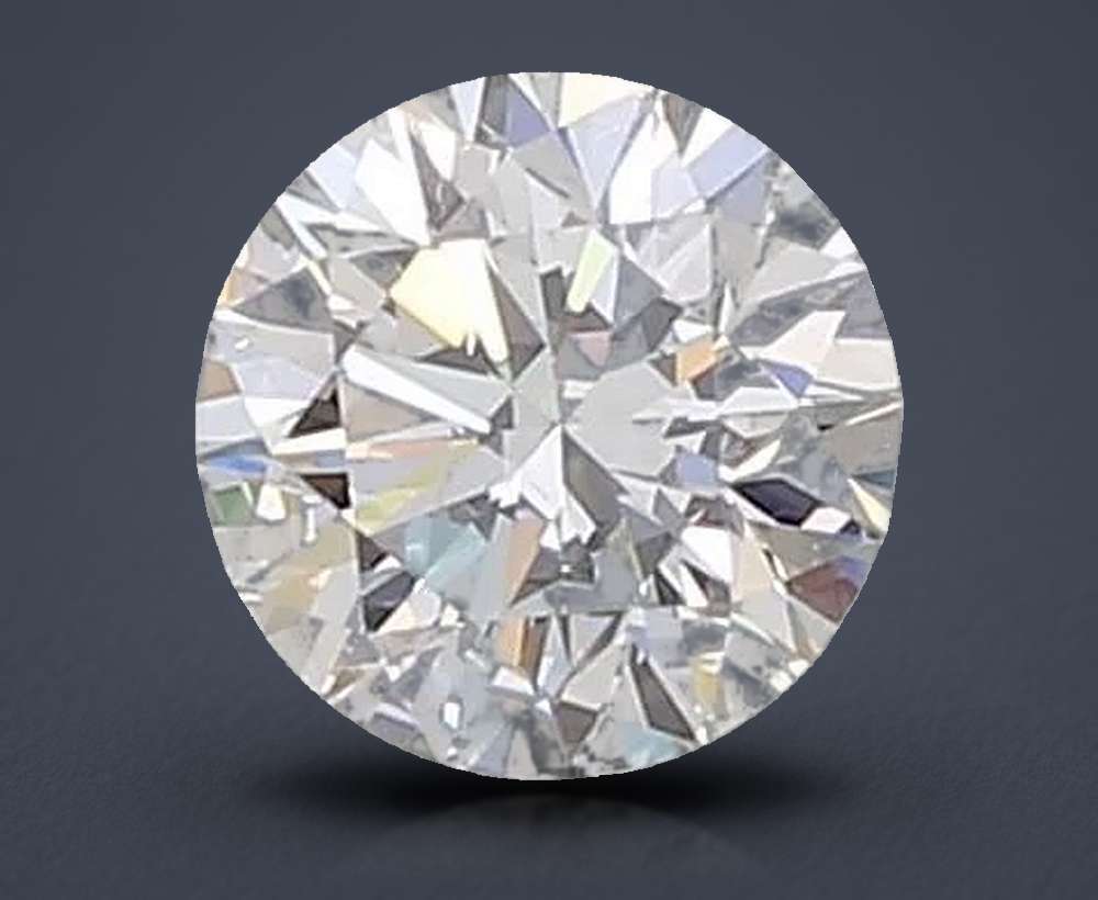 0.60 Carat Round Natural Diamond