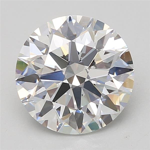 3.84ct E VS1 Rare Carat Ideal Cut Round Lab Grown Diamond