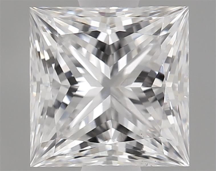 0.89ct E VS1 Rare Carat Ideal Cut Princess Lab Grown Diamond