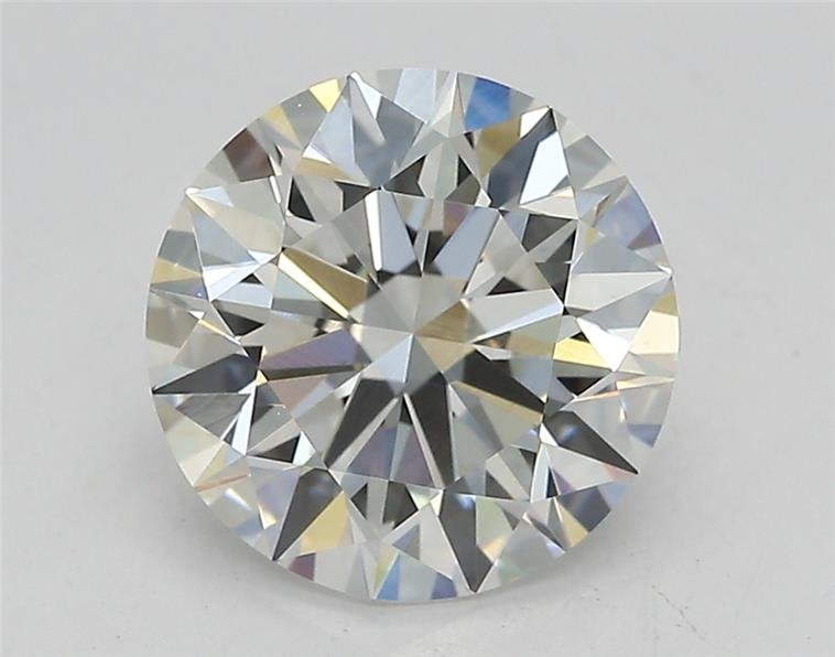 2.09ct F VVS2 Rare Carat Ideal Cut Round Lab Grown Diamond