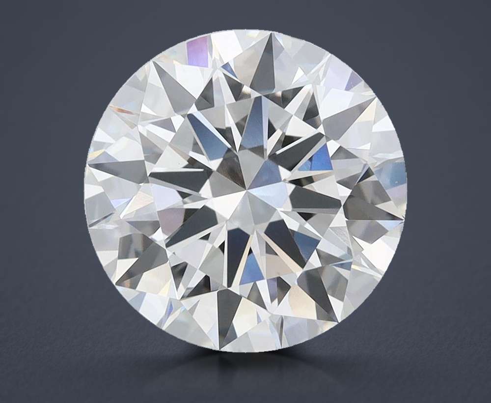 4.00 Carat Round Lab Diamond