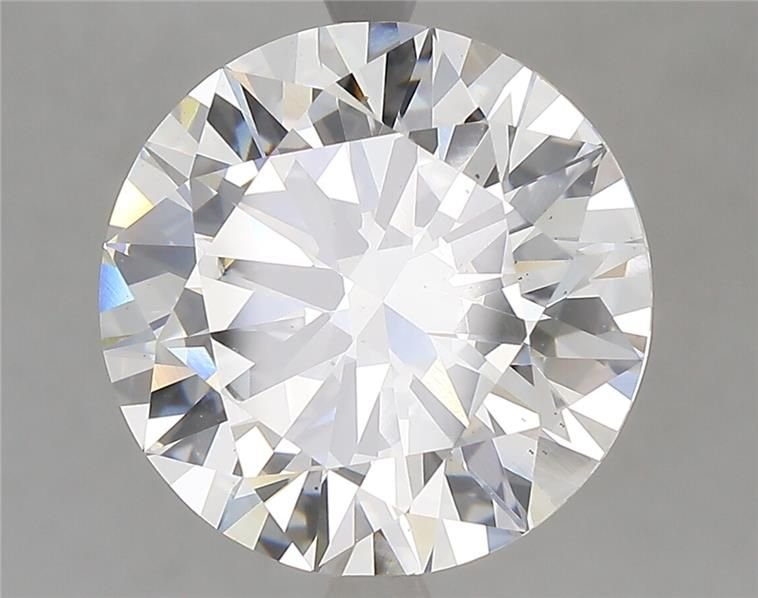 6.50ct G VS2 Excellent Cut Round Lab Grown Diamond