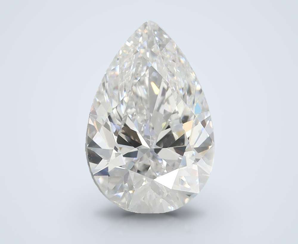 2.00 Carat Pear Lab Diamond