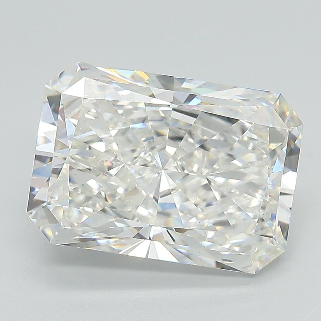 5.06ct F VS1 Rare Carat Ideal Cut Radiant Lab Grown Diamond