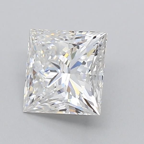 1.09ct D VVS2 Rare Carat Ideal Cut Princess Lab Grown Diamond