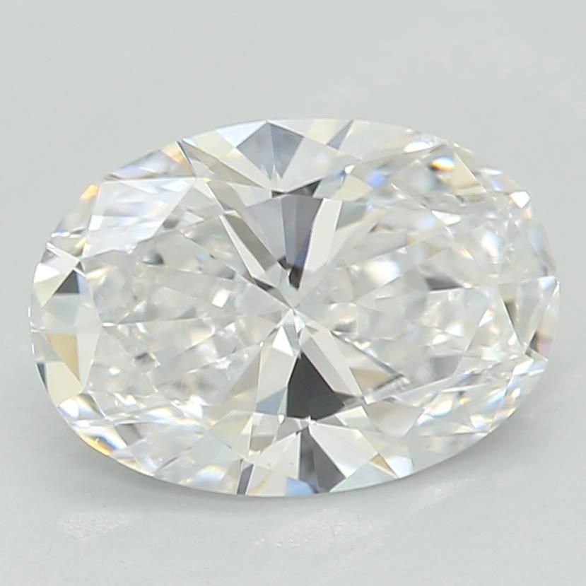 1.06ct D VS1 Rare Carat Ideal Cut Oval Lab Grown Diamond