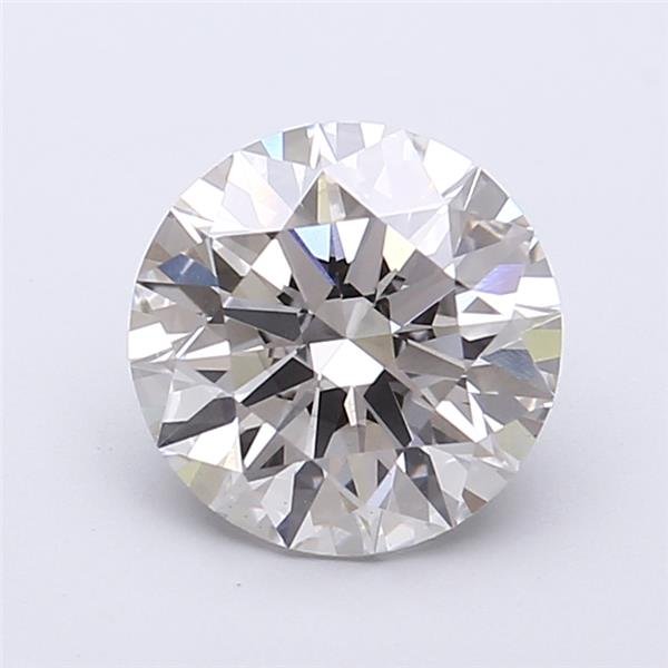 2.08ct H VVS2 Rare Carat Ideal Cut Round Lab Grown Diamond