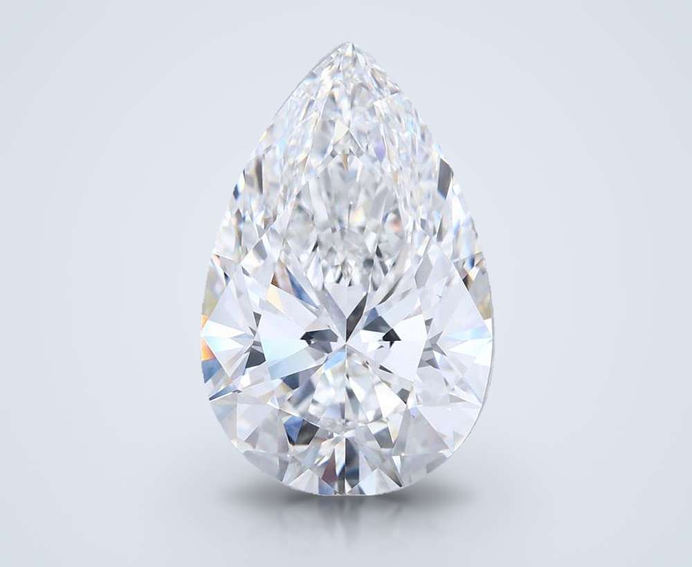 10.05 Carat Pear Lab Diamond
