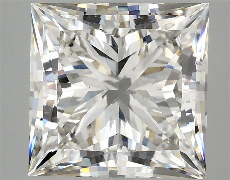 4.02ct H VS2 Rare Carat Ideal Cut Princess Lab Grown Diamond