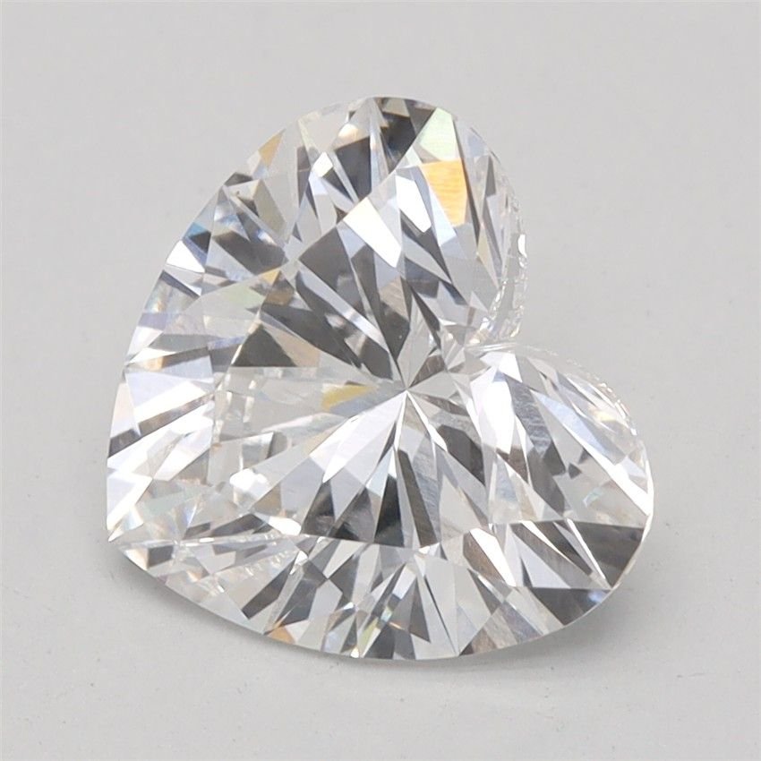 1.44ct F VVS2 Very Good Cut Heart Lab Grown Diamond