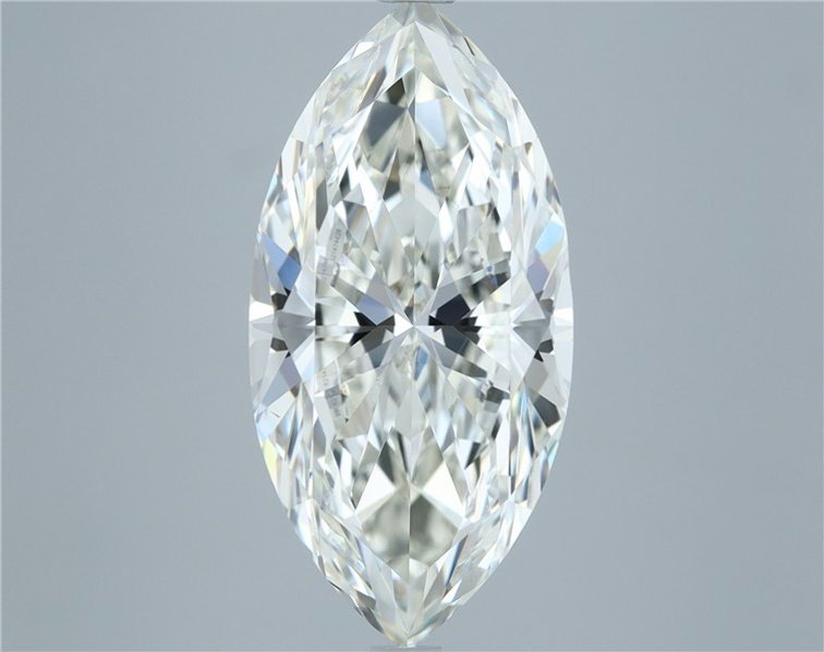 5.04ct K SI2 Excellent Cut Emerald Diamond