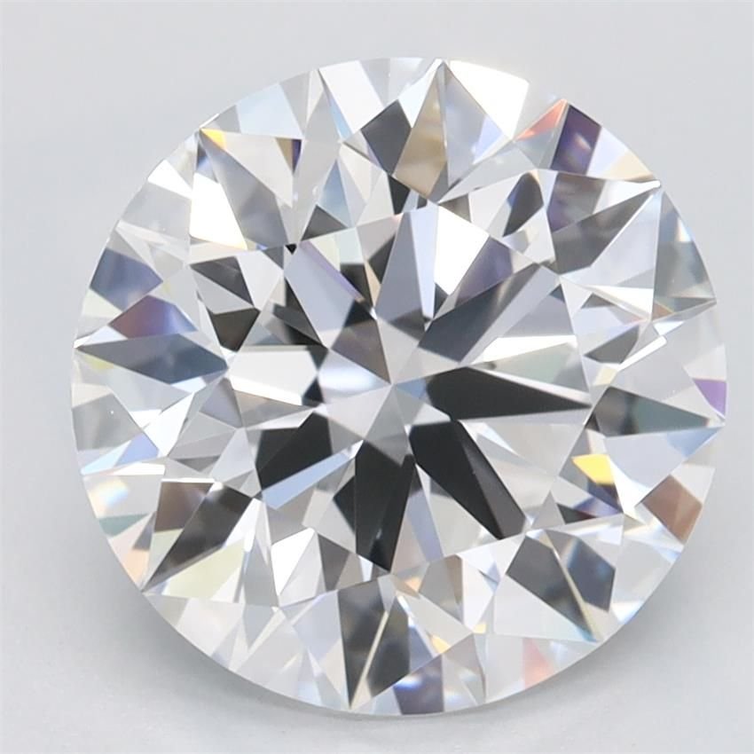 3.00ct D VVS1 Rare Carat Ideal Cut Round Lab Grown Diamond