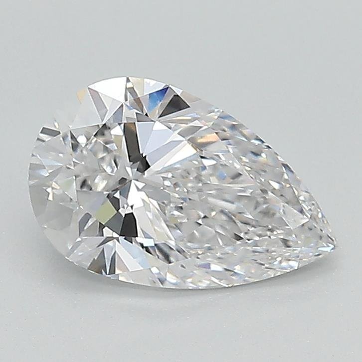 1.11ct D VVS1 Rare Carat Ideal Cut Pear Lab Grown Diamond