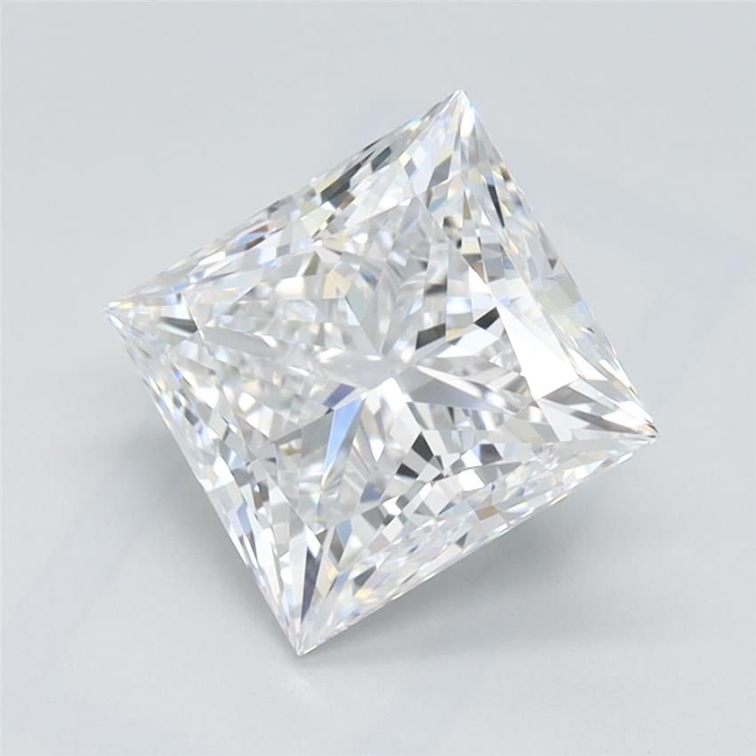 2.10ct D VVS1 Rare Carat Ideal Cut Princess Lab Grown Diamond
