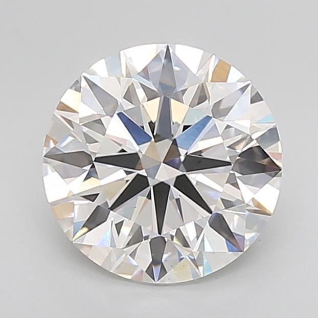 4.01ct F VS1 Rare Carat Ideal Cut Round Lab Grown Diamond