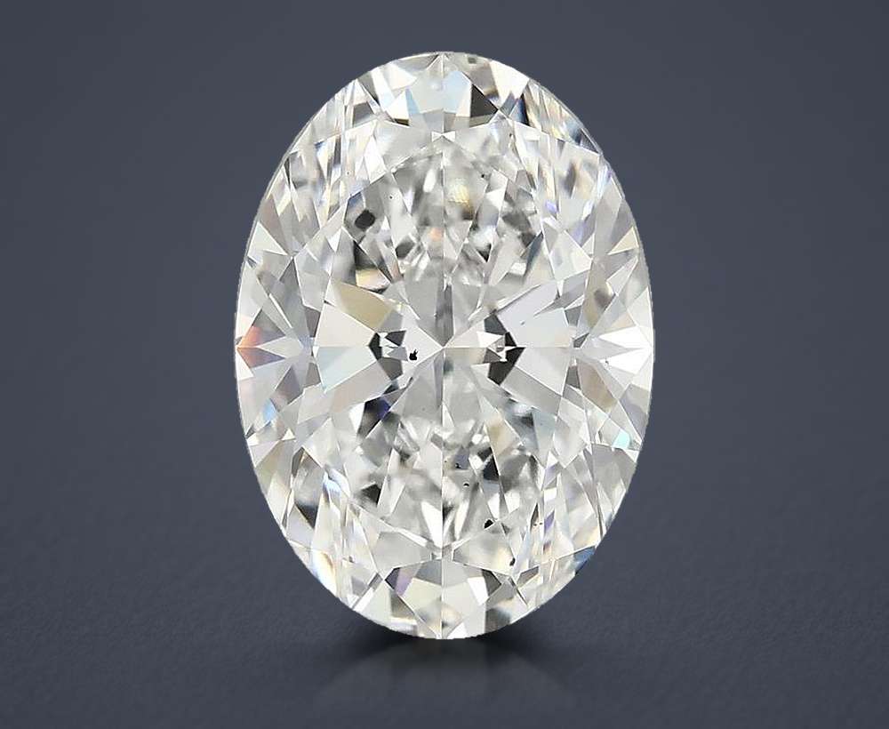 4.48 Carat Oval Lab Diamond