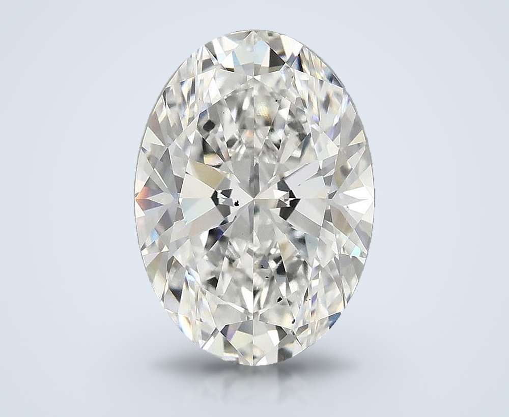 4.48 Carat Oval Lab Diamond
