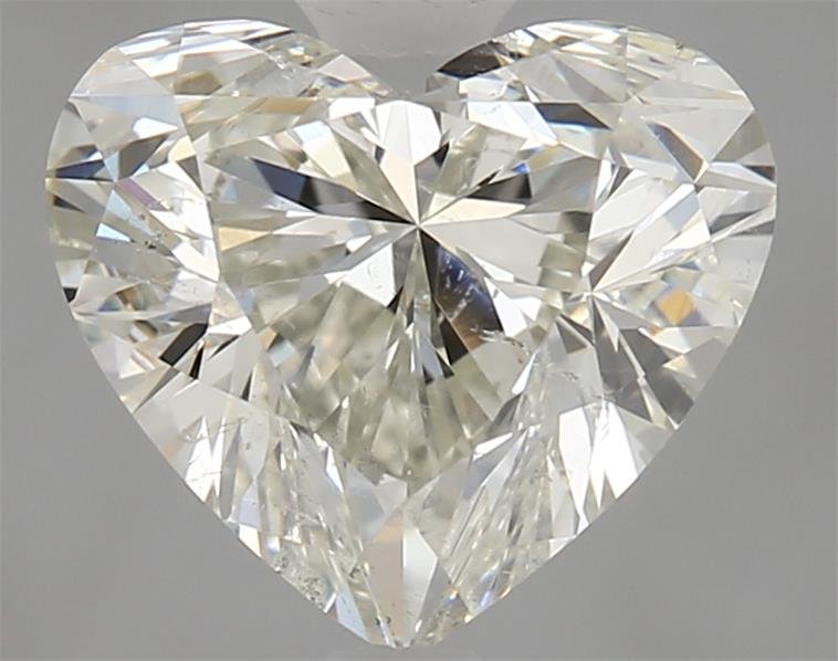 2.06ct K SI2 Rare Carat Ideal Cut Heart Diamond