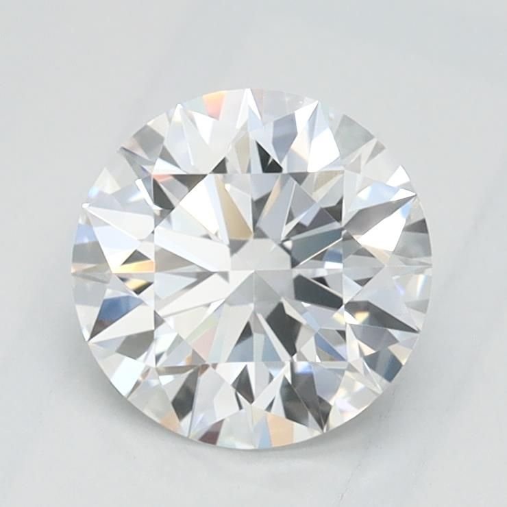 0.88ct D VVS2 Rare Carat Ideal Cut Round Lab Grown Diamond