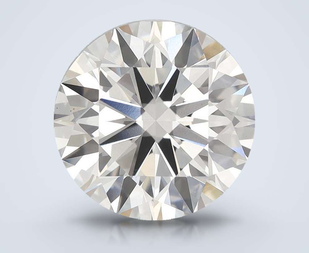 4.52 Carat Round Lab Diamond