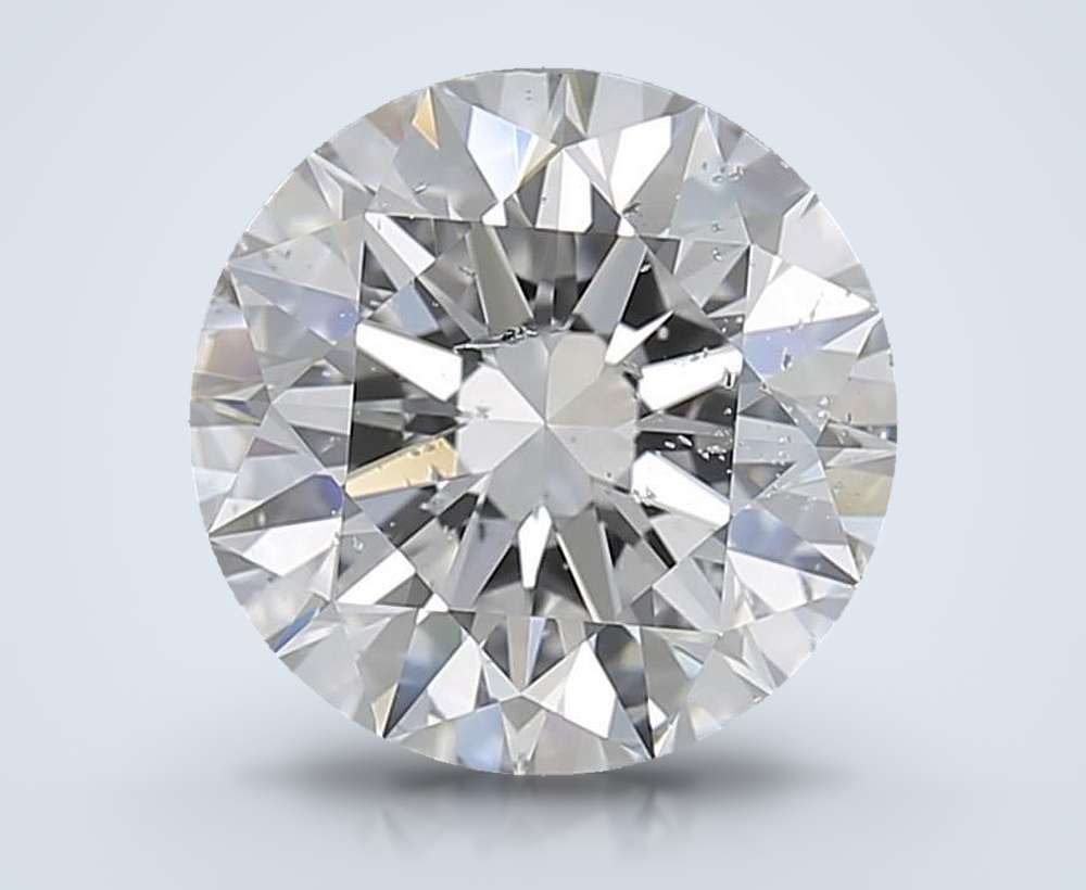 2.51 Carat Round Natural Diamond