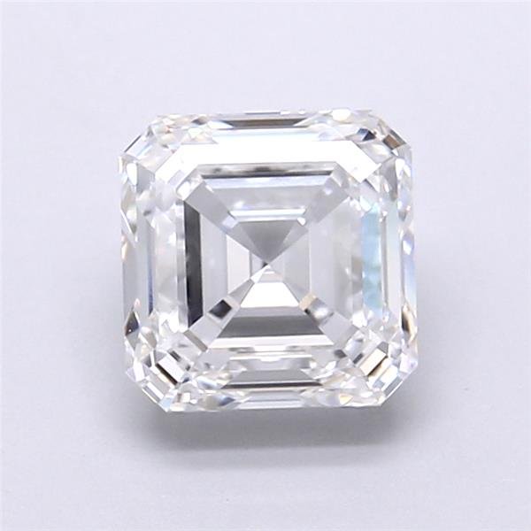 2.13ct D VVS2 Rare Carat Ideal Cut Asscher Lab Grown Diamond